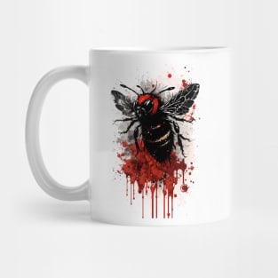 Bumblebee Ink Painting Mug